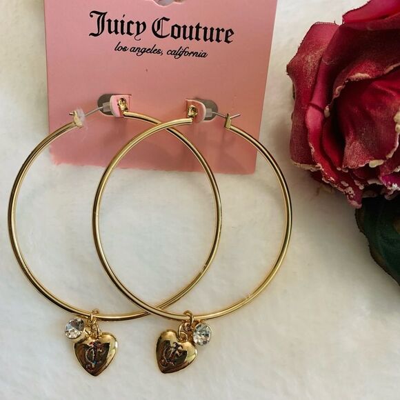 NEW JUICY COUTURE HOOPS - Picture 4 of 5
